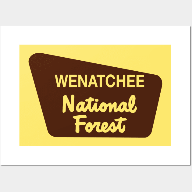Wenatchee National Forest Wall Art by nylebuss
